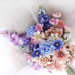 Artificial Flower Wedding Bouquet, Bridal Bouquet, Bride Bridesmaid Bouquet Artificial Flower Wedding Bouquet, Bridal Bouquet, Bride Bridesmaid Bouquet