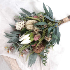 Native Protea Brown Banksia Arrangement Native Protea Brown Banksia Arrangement