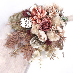 Native Protea Banksia Peony Bouquet 70cmH x 40cmW Native Protea Banksia Peony Bouquet 70cmH x 40cmW