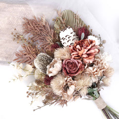 Native Protea Banksia Peony Bouquet 70cmH x 40cmW Native Protea Banksia Peony Bouquet 70cmH x 40cmW