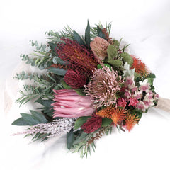 Native Protea Leucospermum Bouquet 70cmH x 40cmW Native Protea Leucospermum Bouquet 70cmH x 40cmW