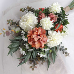 Peony Dahlia Bouquet Peony Dahlia Bouquet