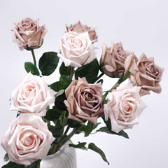 Real Touch Small Rose Stem 46cmH Real Touch Small Rose Stem 46cmH