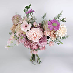 Pink Peony Dahlia Bouquet Pink Peony Dahlia Bouquet