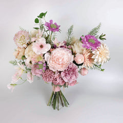 Pink Peony Dahlia Bouquet Pink Peony Dahlia Bouquet