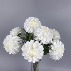 Artificial White Dahlia Faux White Dahlia Artificial White Dahlia Faux White Dahlia