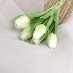 Artificial real touch tulip bunch. Tulip bouquet Artificial real touch tulip bunch. Tulip bouquet