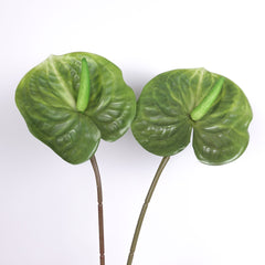 Artificial Anthurium Stem Green Artificial Anthurium Stem Green