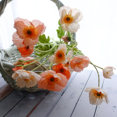 Artificial Poppy Flower Stem 60cmH Artificial Poppy Flower Stem 60cmH