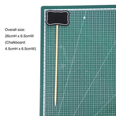 3 x Wooden Chalkboard Signs Picks 3 x Wooden Chalkboard Signs Picks