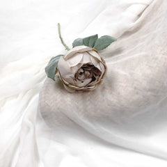 Antique Single Rose Stem 54cmH Antique Single Rose Stem 54cmH