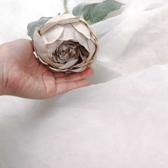 Antique Single Rose Stem 54cmH Antique Single Rose Stem 54cmH