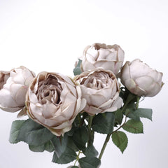 Antique Single Rose Stem 54cmH Antique Single Rose Stem 54cmH