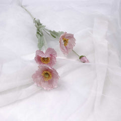 Artificial Poppy Flower Stem 60cmH Artificial Poppy Flower Stem 60cmH