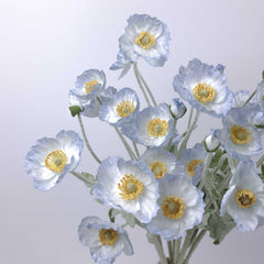 Artificial Poppy Flower Stem 60cmH Artificial Poppy Flower Stem 60cmH