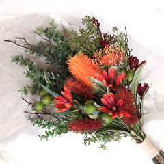 Native Banksia Leucadendron Bouquet 70cmH x 40cmW Native Banksia Leucadendron Bouquet 70cmH x 40cmW