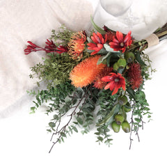 Native Banksia Leucadendron Bouquet 70cmH x 40cmW Native Banksia Leucadendron Bouquet 70cmH x 40cmW