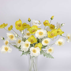 Artificial Poppy Flower Stem 60cmH Artificial Poppy Flower Stem 60cmH