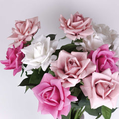 Real Touch Garden Rose Stem (Type5) 73cmH Real Touch Garden Rose Stem (Type5) 73cmH