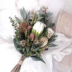Native Protea Brown Banksia Arrangement Native Protea Brown Banksia Arrangement