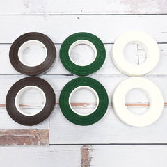 2 Rolls Floral Tape (12.5mmx27m) 2 Rolls Floral Tape (12.5mmx27m)