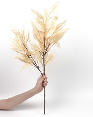 Feather Looking Artificial Leaf Bush 70cmH Feather Looking Artificial Leaf Bush 70cmH