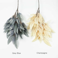 Feather Looking Artificial Leaf Bush 70cmH Feather Looking Artificial Leaf Bush 70cmH