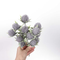 Artificial Thistle Bush 30cmH Artificial Thistle Bush 30cmH