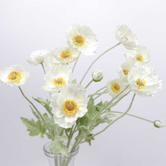 Artificial Poppy Flower Stem 60cmH Artificial Poppy Flower Stem 60cmH