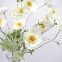 Artificial Poppy Flower Stem 60cmH Artificial Poppy Flower Stem 60cmH