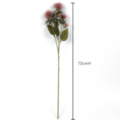 5 Heads Artificial Thistle Spray 73cmH 5 Heads Artificial Thistle Spray 73cmH