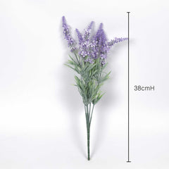Artificial Lavender Bush 38cmH Artificial Lavender Bush 38cmH