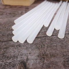 10pcs Hot Glue Sticks 7mmD x 20cmH 10pcs Hot Glue Sticks 7mmD x 20cmH