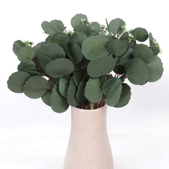 5 Stems Real-touch Eucalyptus Silver Dollar Bunch 45cmH 5 Stems Real-touch Eucalyptus Silver Dollar Bunch 45cmH