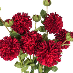 Dahlia Long Stem Red 80cmH