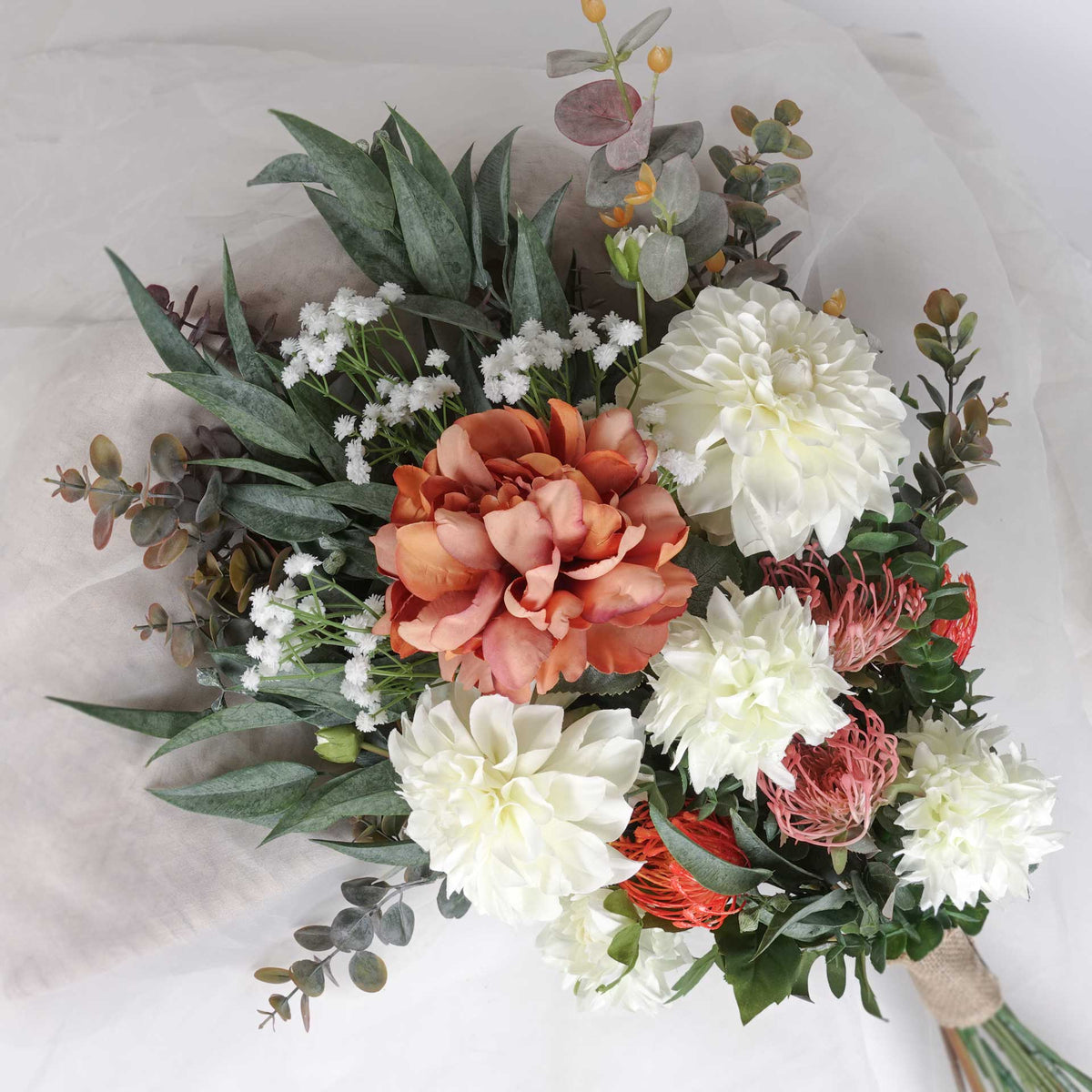 Artificial Flower Bouquet. Artificial Flower Arrangement, Artificial Flower Wedding Bouquet, Bridal Bouquet, Bride Bridesmaid Bouquet