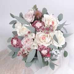 Artificial Flower Bouquet Artificial Rose Protea Bouquet