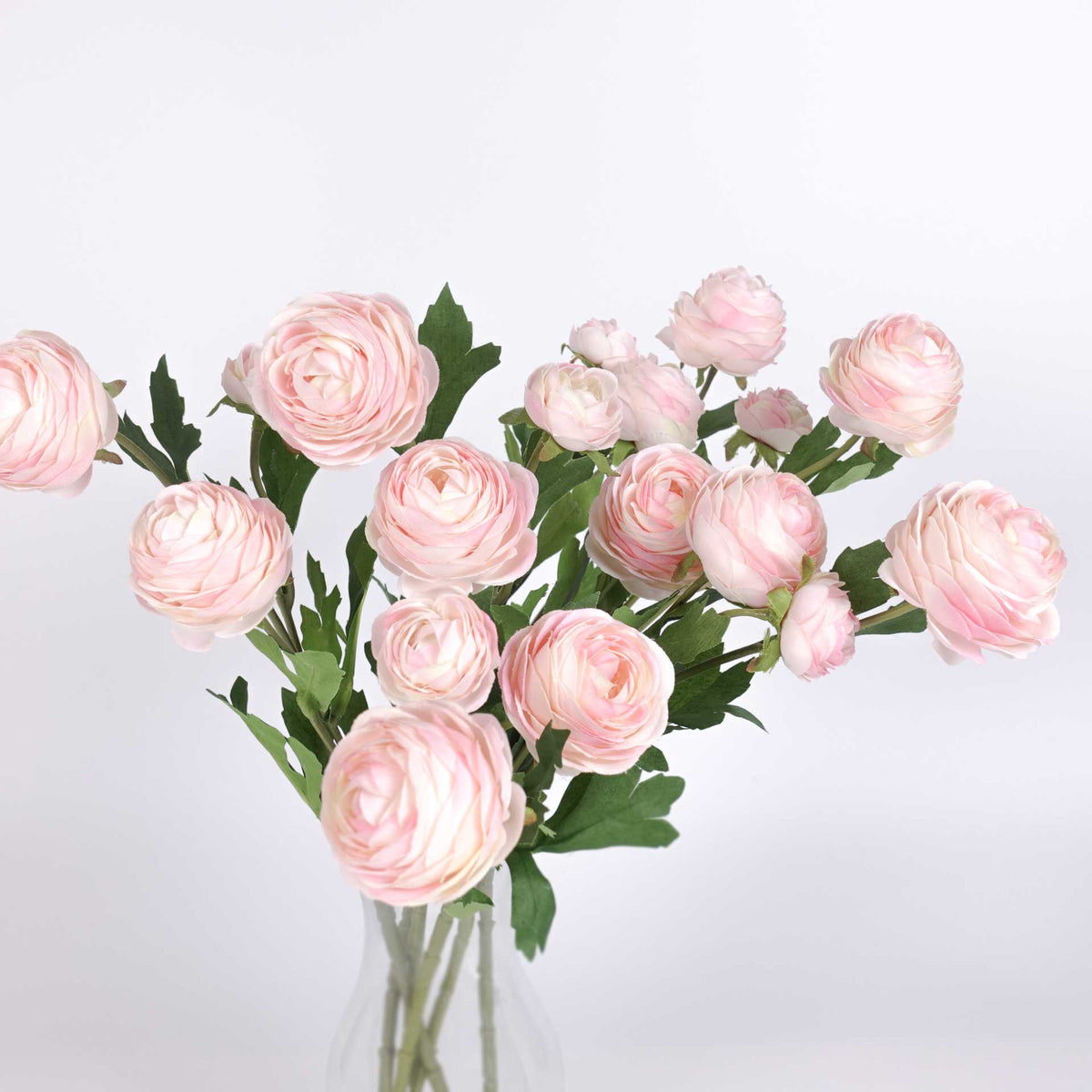 Artificial Ranunculus Flower. Pink Ranunculus