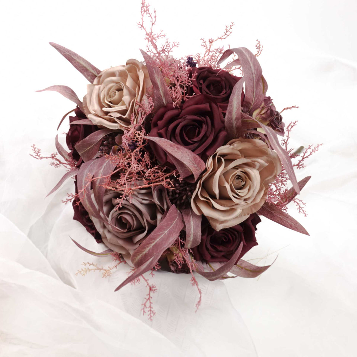 Artificial Rose Wedding Bouquet Artificial Flower Arrangement