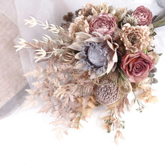 Native Protea Peony Rose Arrangement