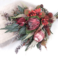 Native Red Protea Arrangement