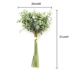 Eucalyptus Gypso Baby's Breath Bouquet 31cmH