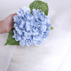 Real Touch Hydrangea Stem Blue 50cmH