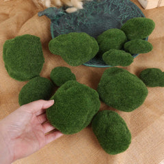 20pcs Artificial Moss Stone