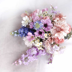 Pastel Dahlia Cosmos Arrangement