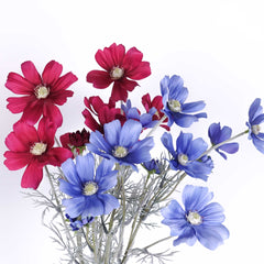 6 Heads Cosmos Flower 60cmH