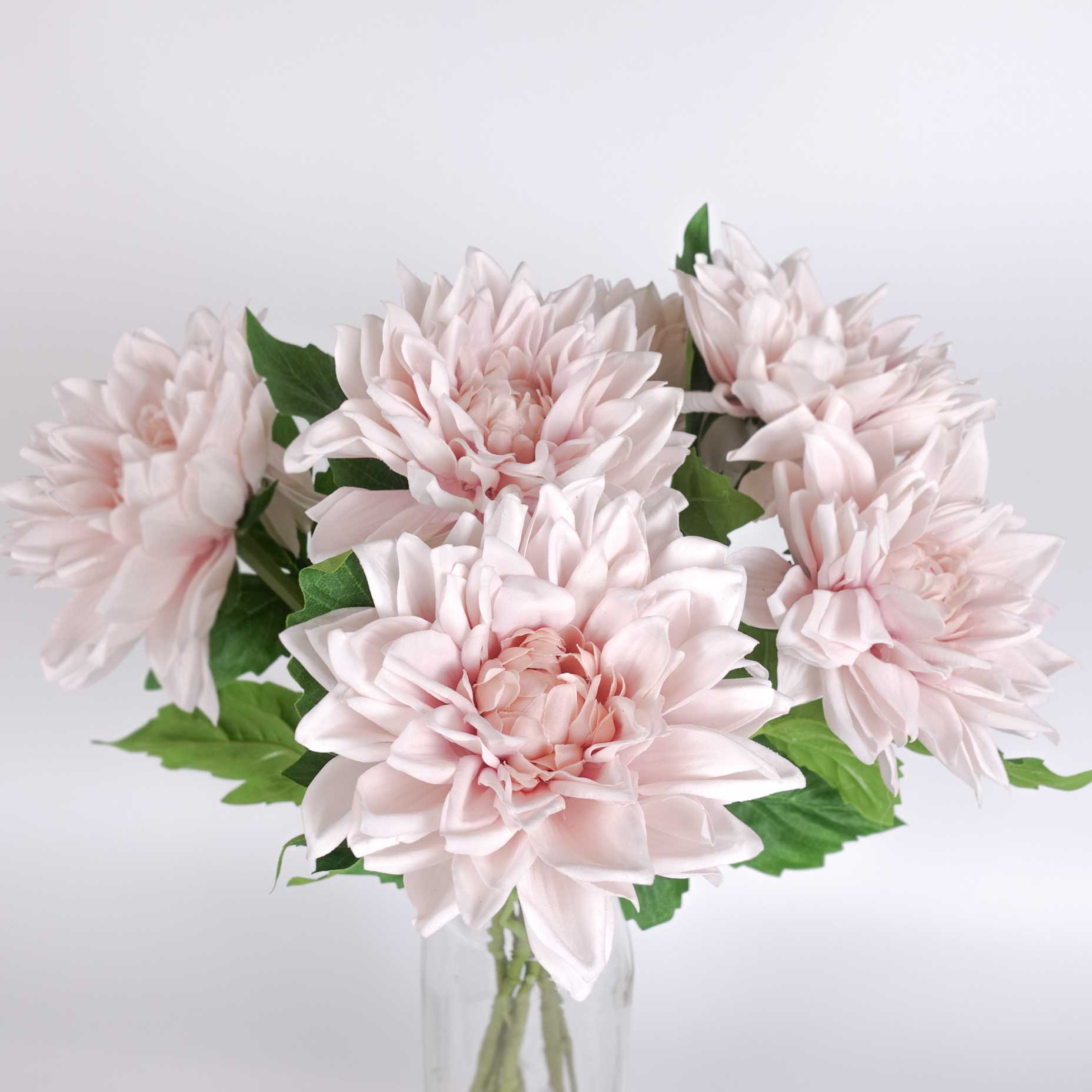 Real touch Pink Dahlia Grouped