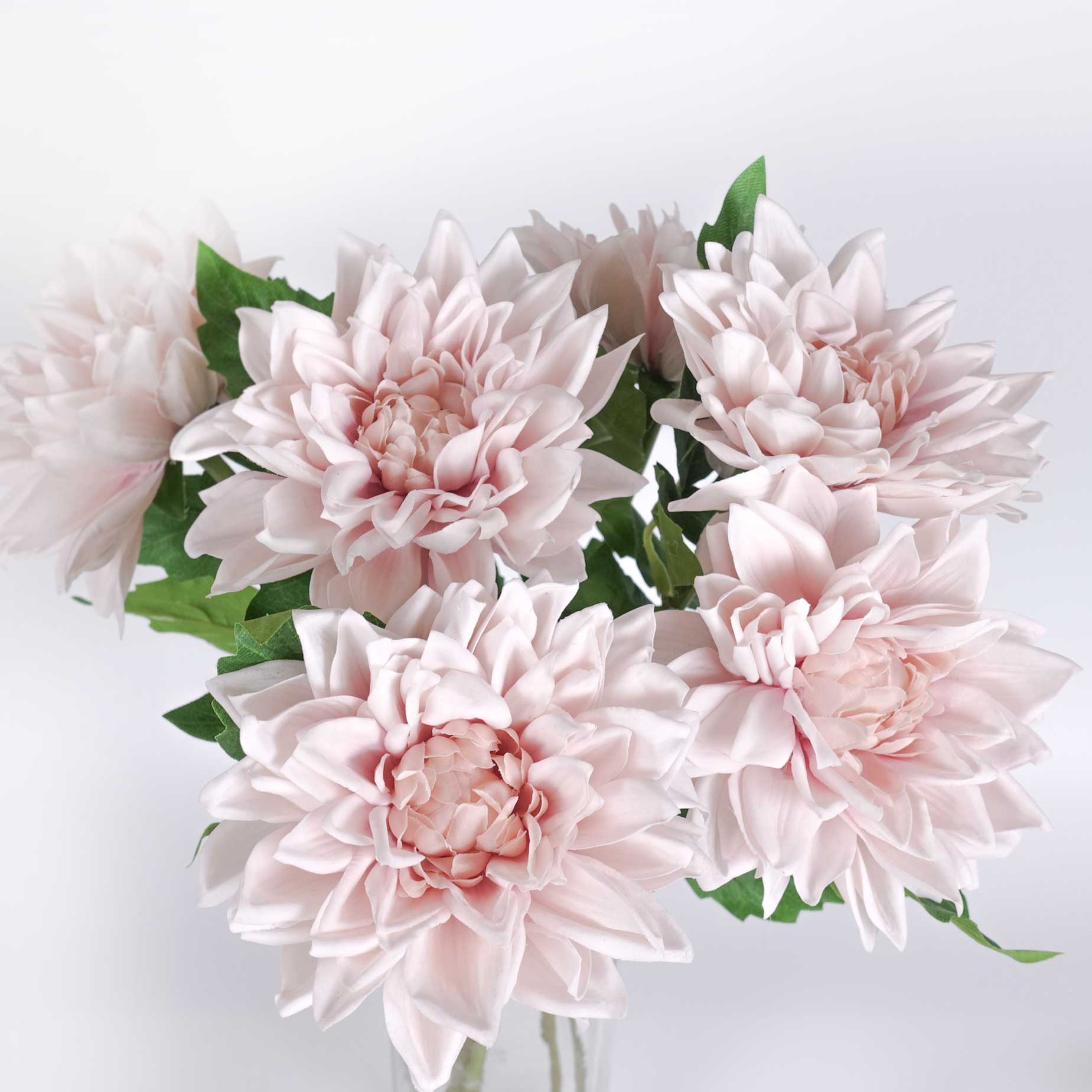 Real touch Pink Dahlia Grouped