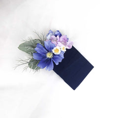 Pocket Wedding Boutonniere Cosmos