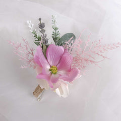 Artificial Boutonniere Wedding Boutonniere Buttonhole Pinhole